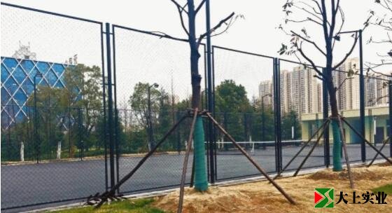 烽勝公園西側唯一的體育場地，室外網球場